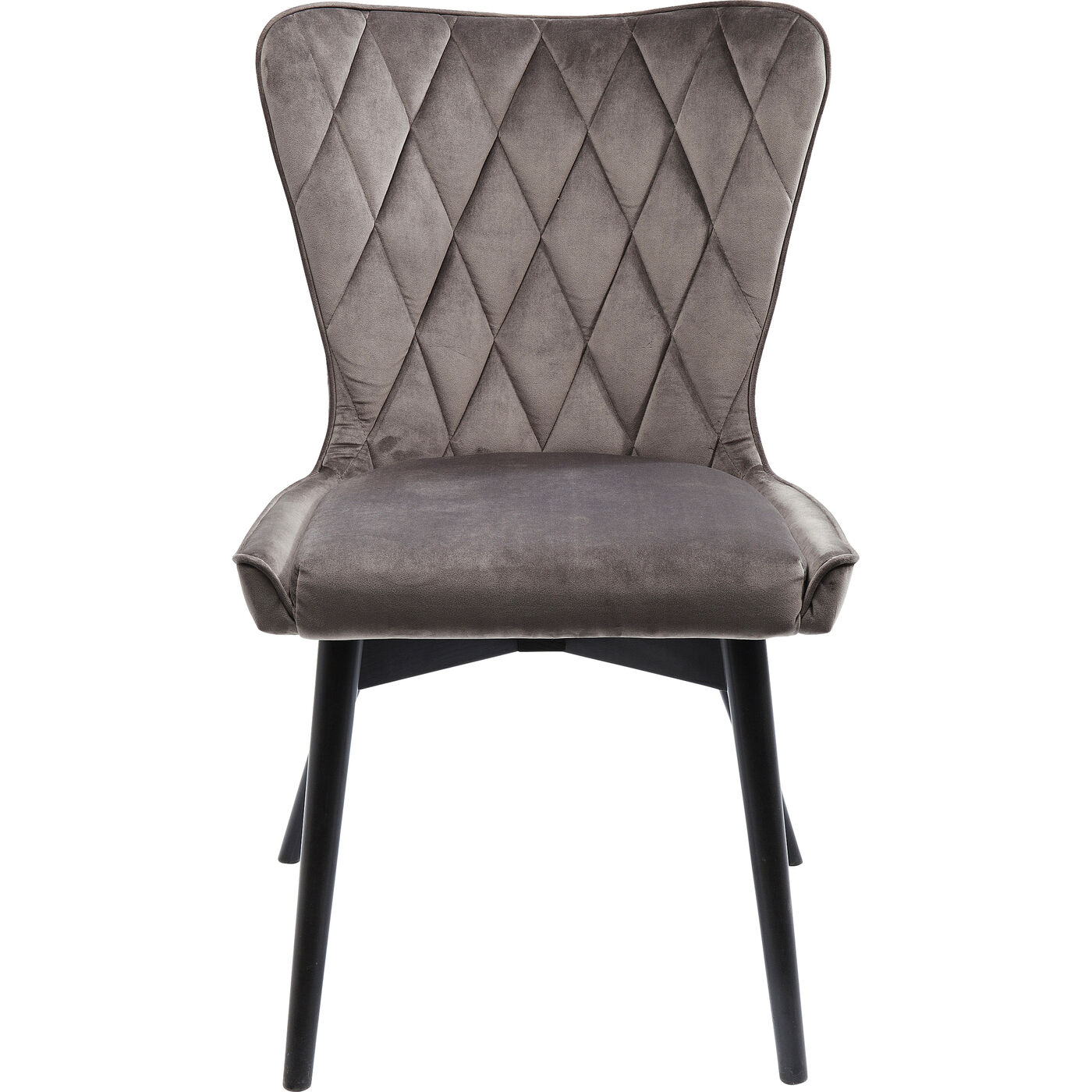 Стул Black Marshall Velvet Grey