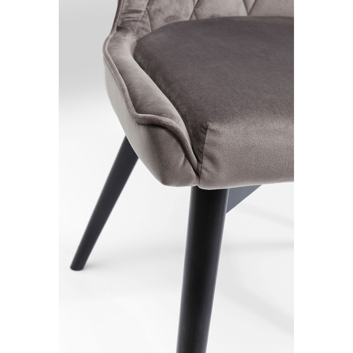 Стул Black Marshall Velvet Grey