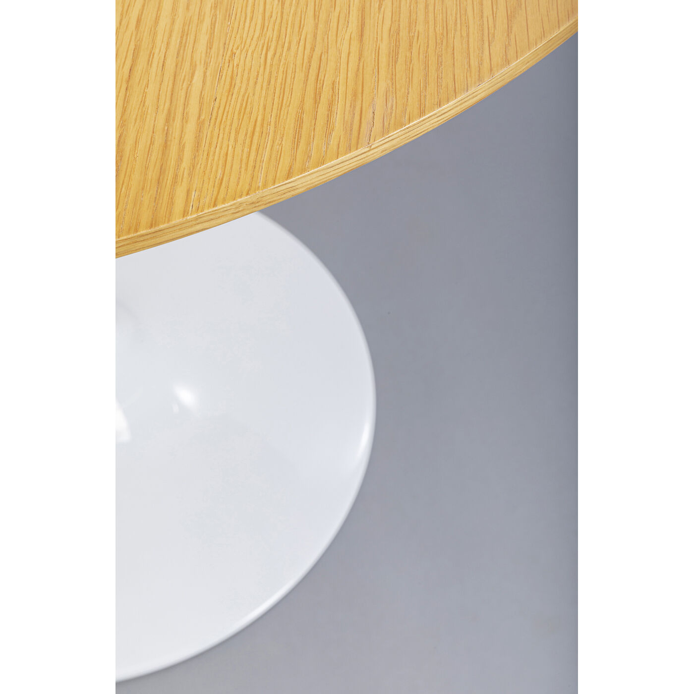 Стол Invitation Set Oak White Ø90 см
