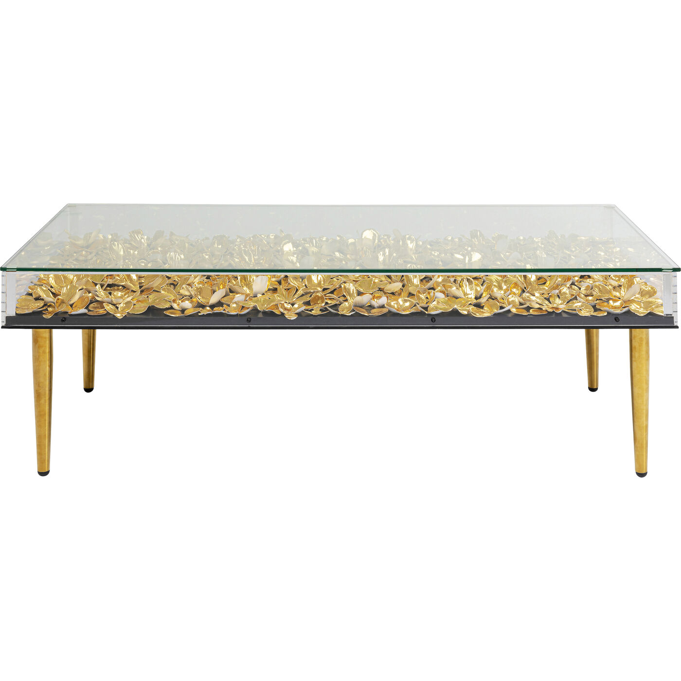Стол кофейный Gold Flower 120x60 см