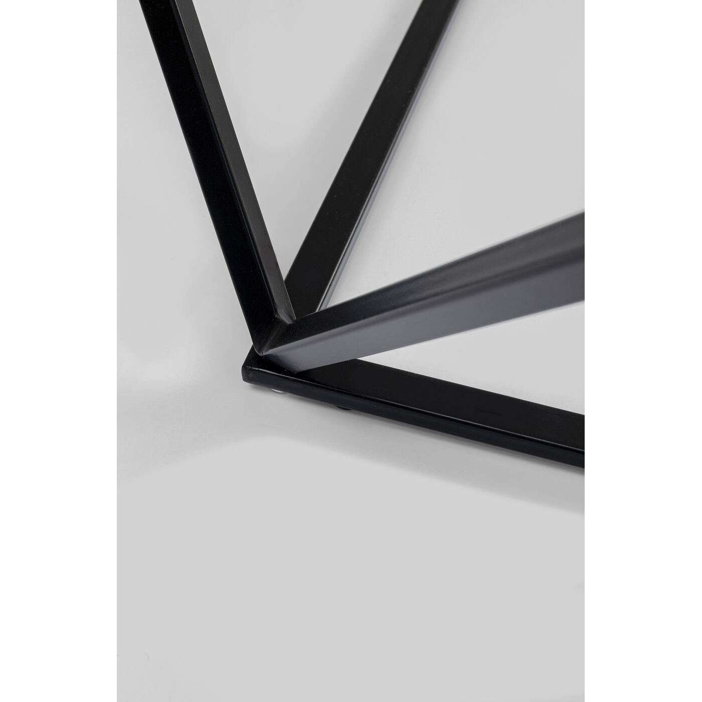 Стол кофейный Cristallo Black 80x80 см