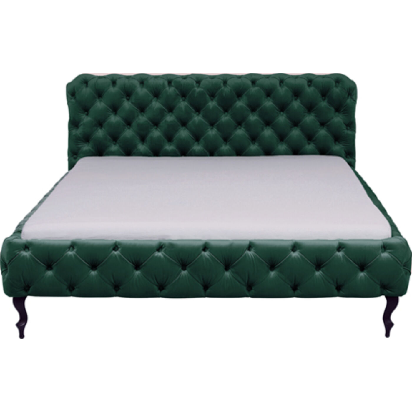 Каркас кровати Desire Velvet Green 160x200 см