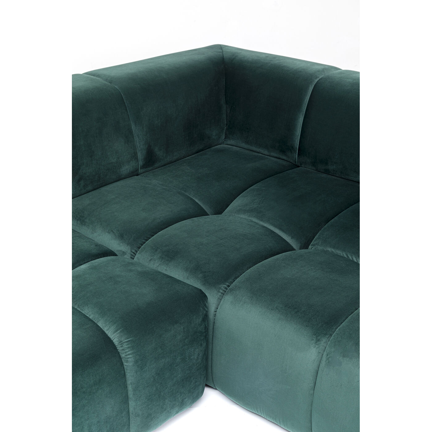Диван угловой Belami Velvet Dark Green Right 265 см