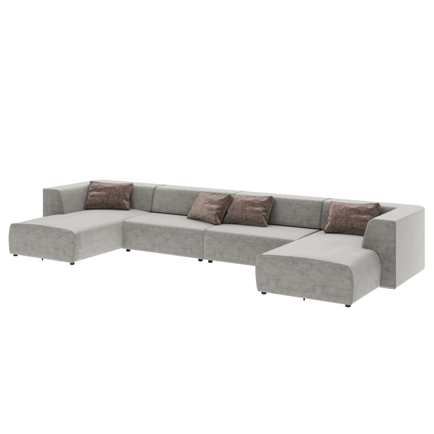 Мягкая зона Infinity Malibu Grey 434 см