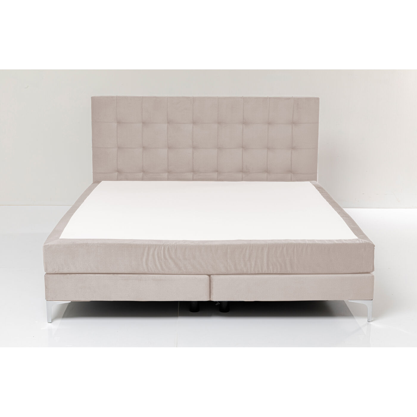 Кровать Boxspring с пружинным матрасом Benito Star Cream 160x200 см