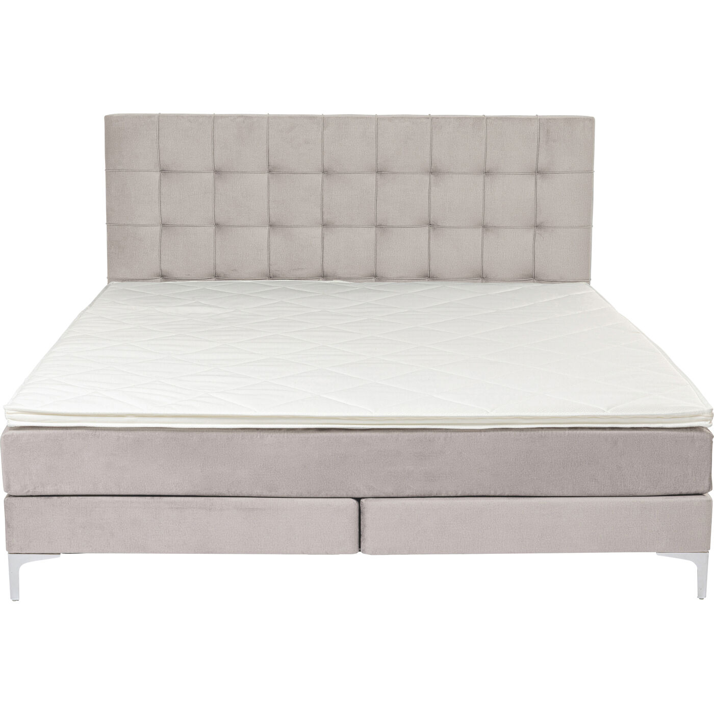 Кровать Boxspring с пружинным матрасом Benito Star Cream 180x200 см