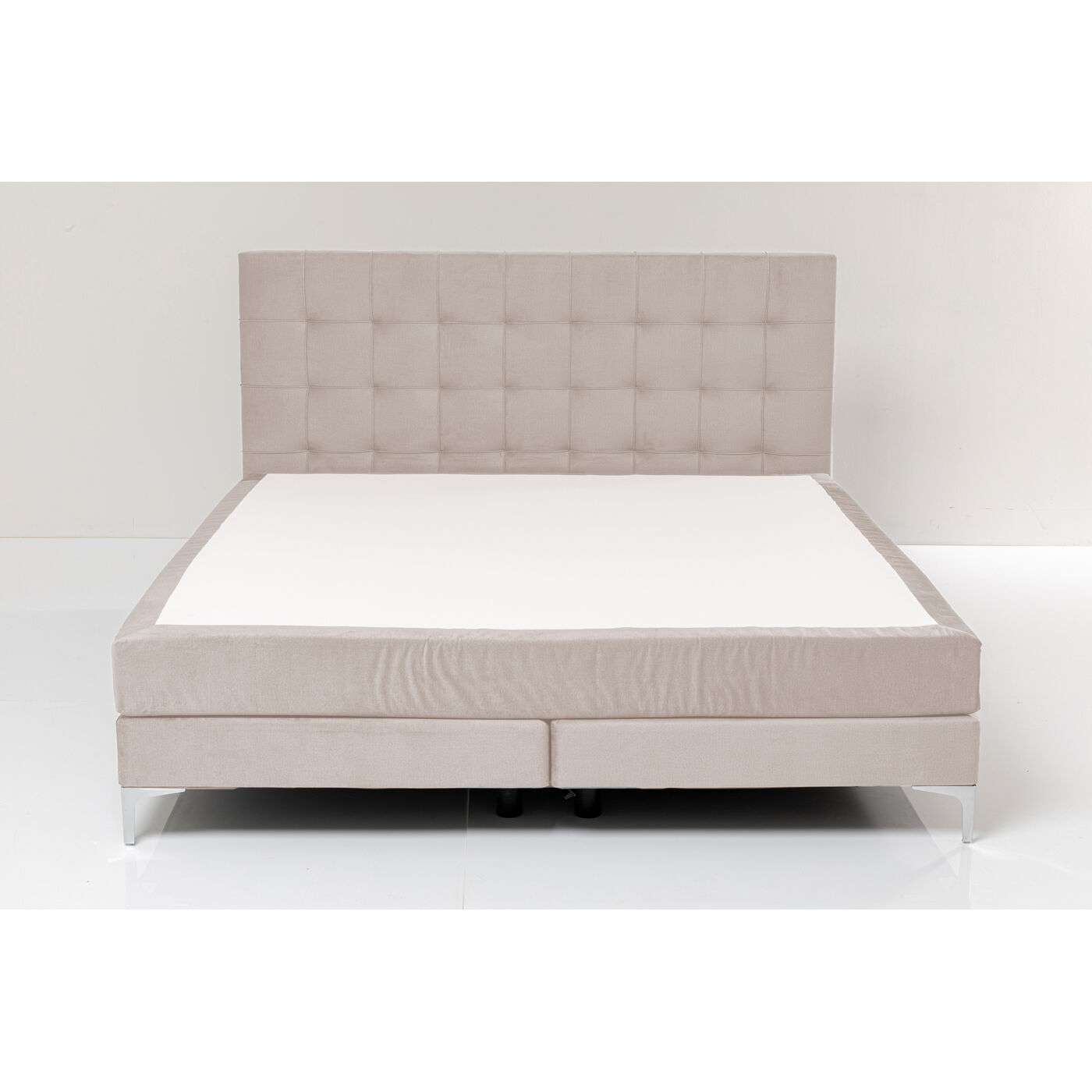 Кровать Boxspring с пружинным матрасом Benito Star Cream 180x200 см