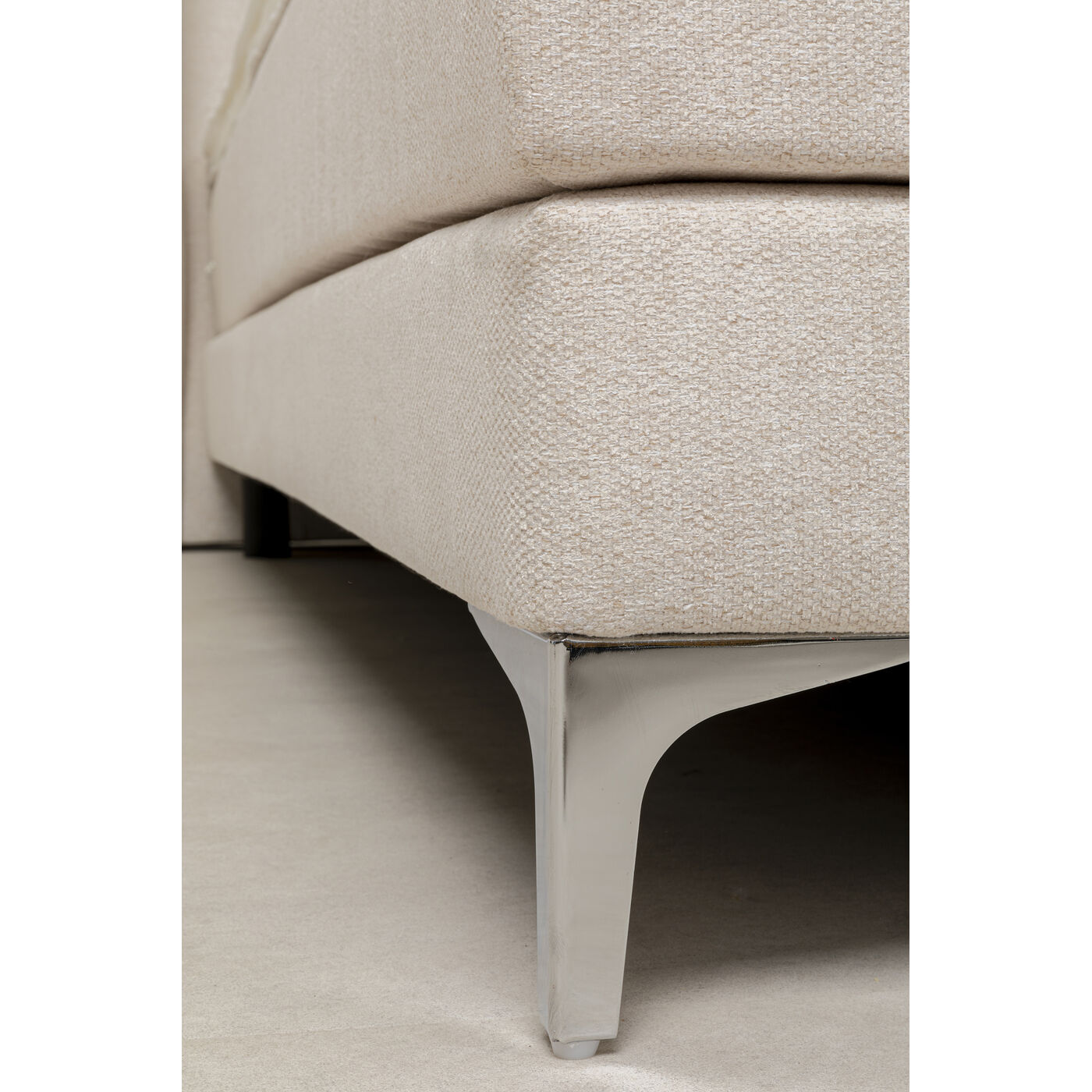 Кровать Boxspring с пружинным матрасом Benito Moon Cream 180x200 см