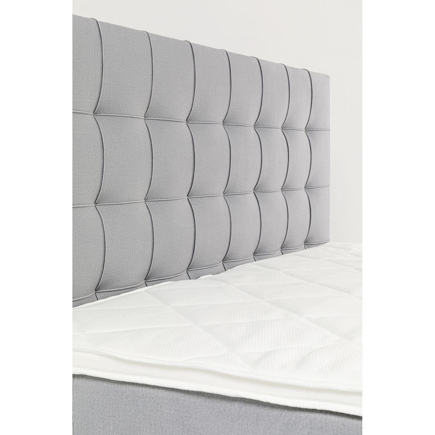 Кровать Boxspring с пружинным матрасом Benito Star Grey 160x200 см
