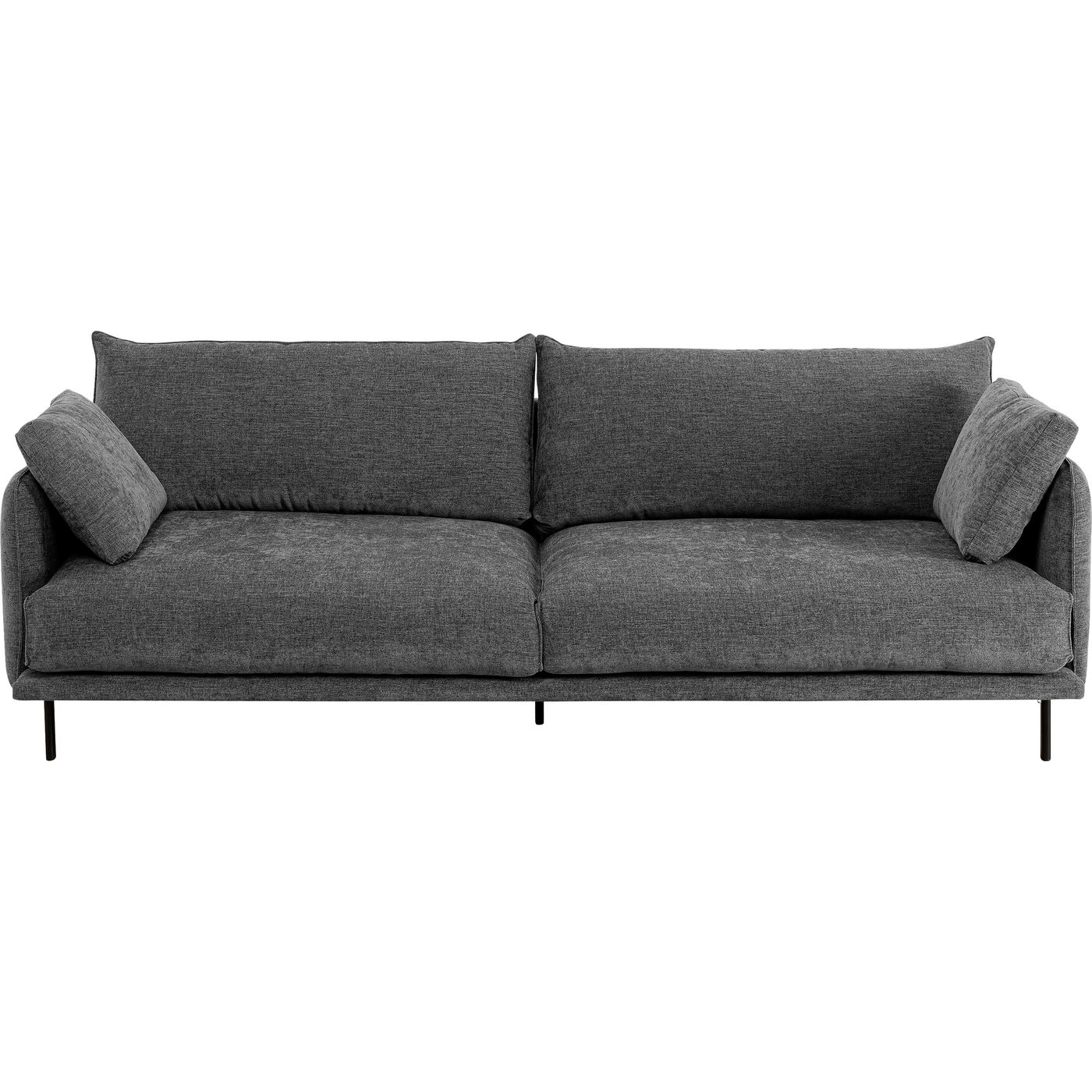 Диван трехместный Edna 3-Seater Brown 245 см