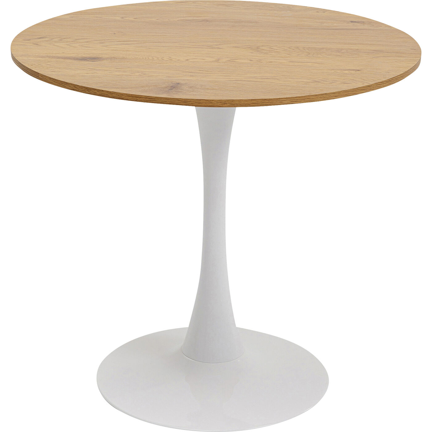Стол Schickeria Oak Print White Ø80 см