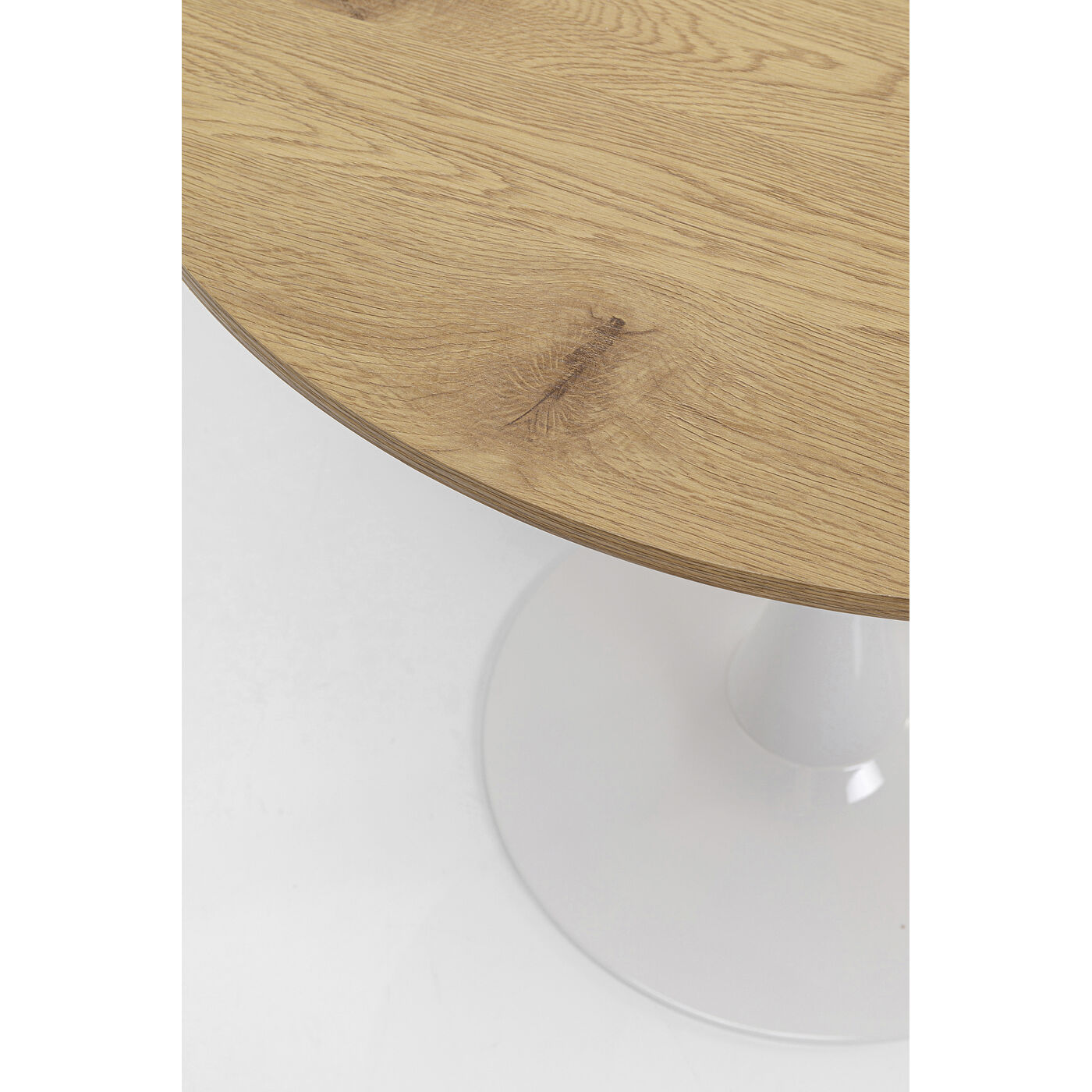Стол Schickeria Oak Print White Ø80 см
