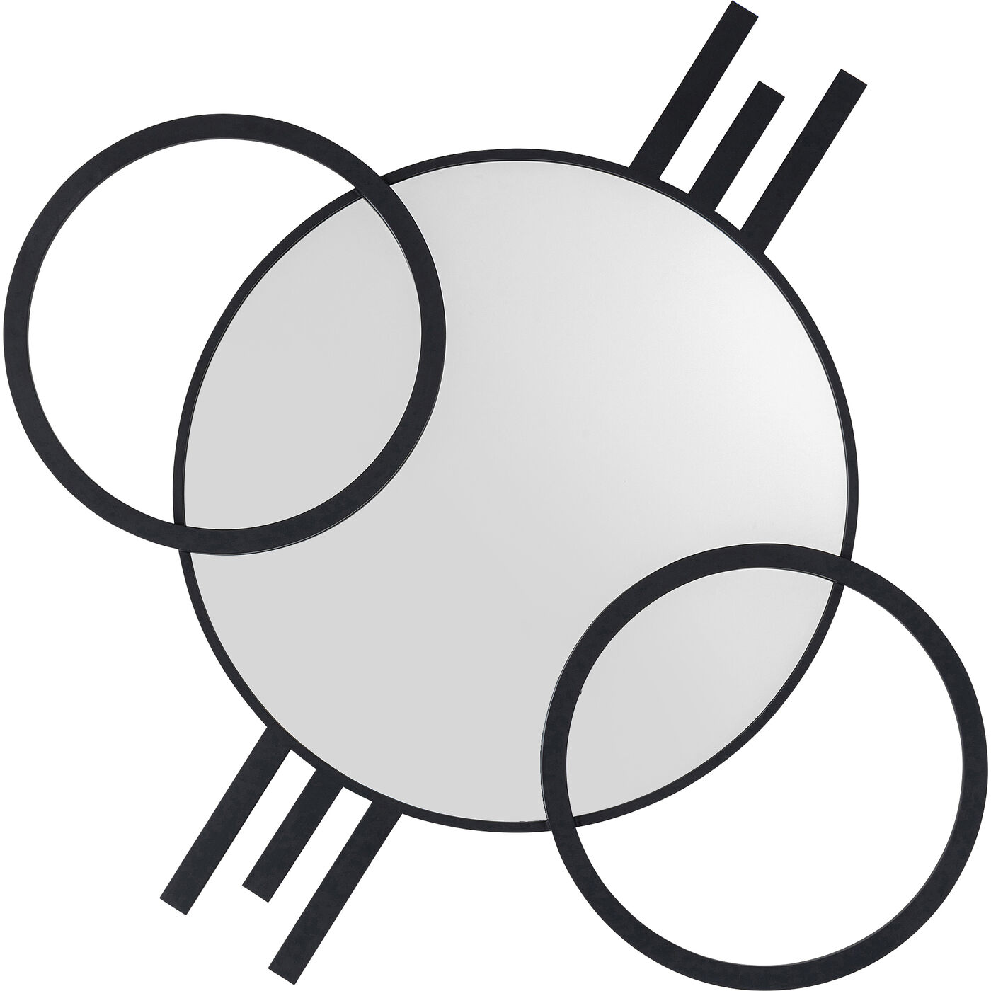 Зеркало настенное Triple Circle 124x119 см