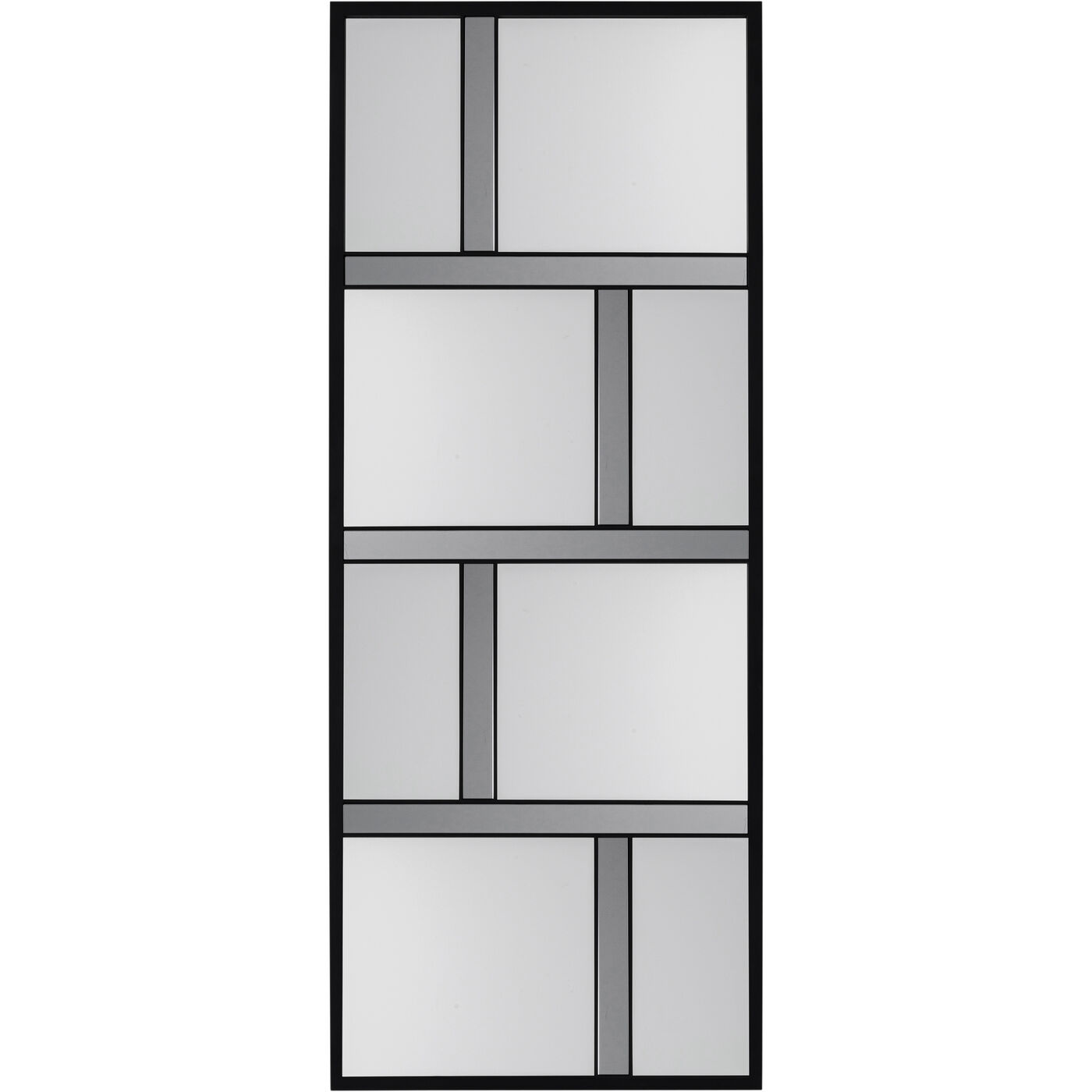 Зеркало настенное Brick Black 71x182 см