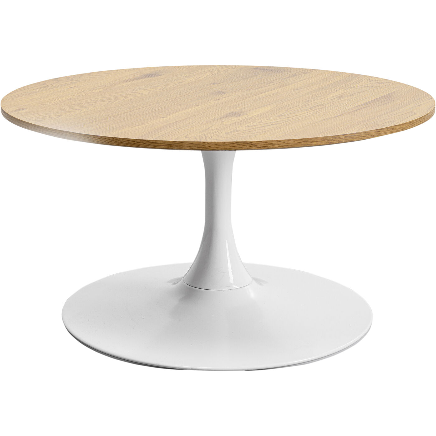 Стол кофейный Schickeria Oak White Ø80 см