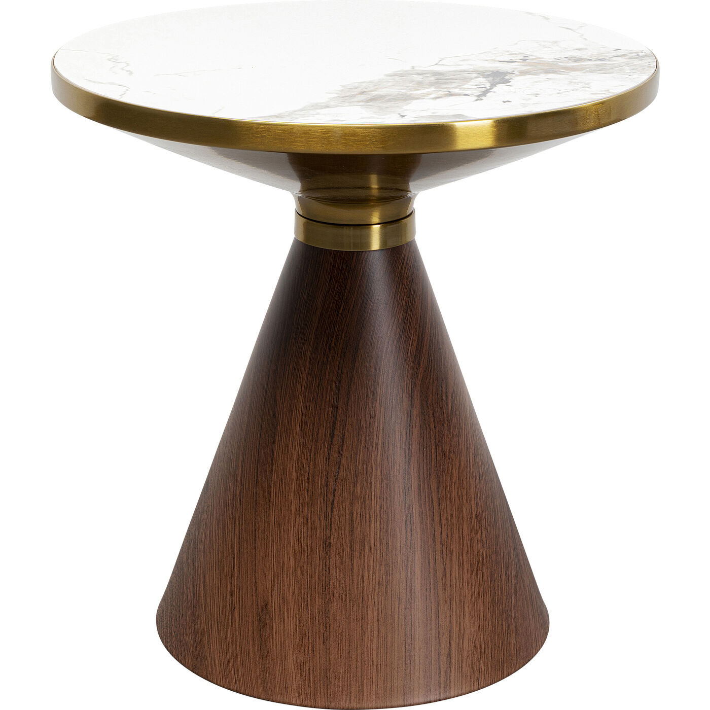 Стол кофейный Cono Marble Ø50 см