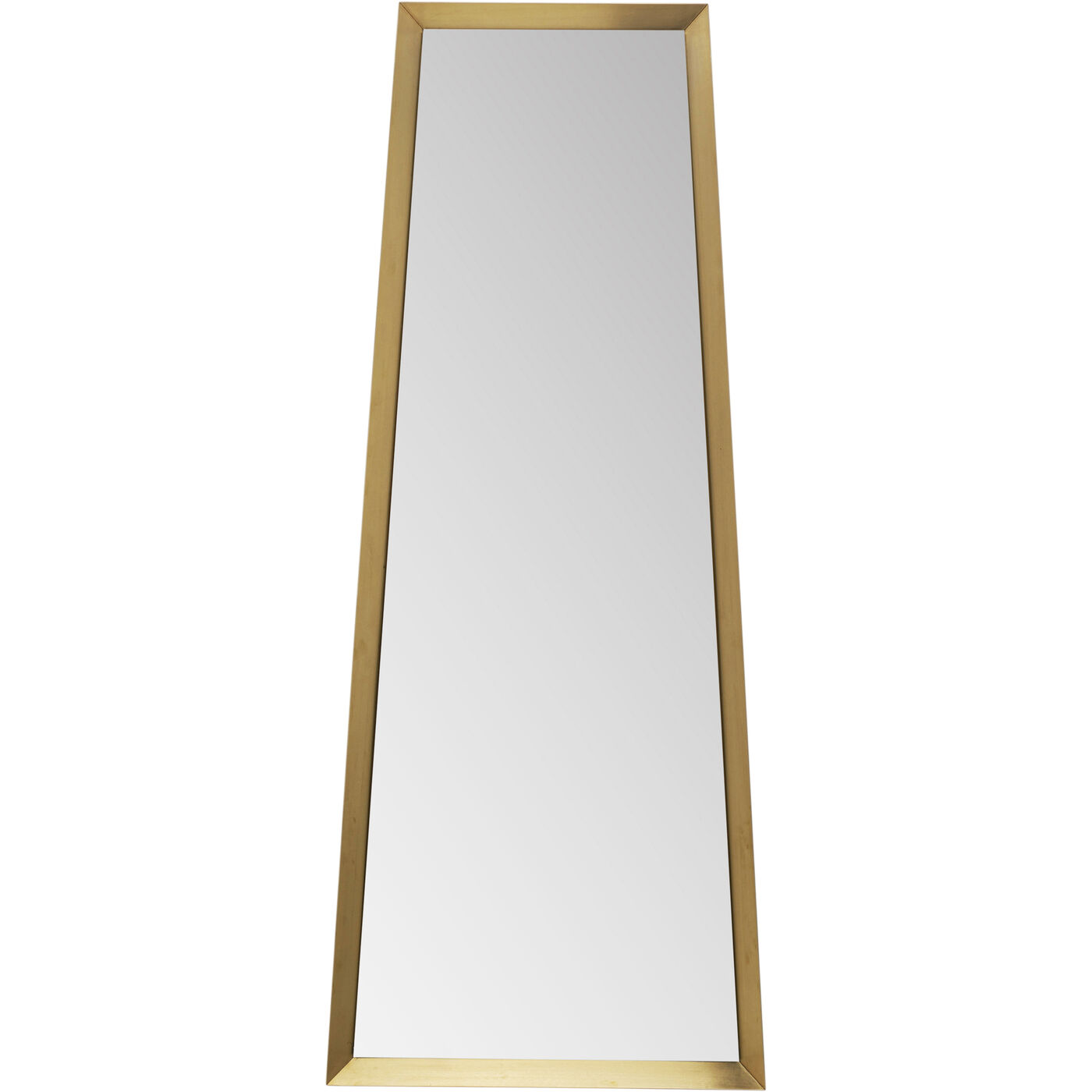 Зеркало настенное Arezzo Brass Trapez 65(45)x160 см