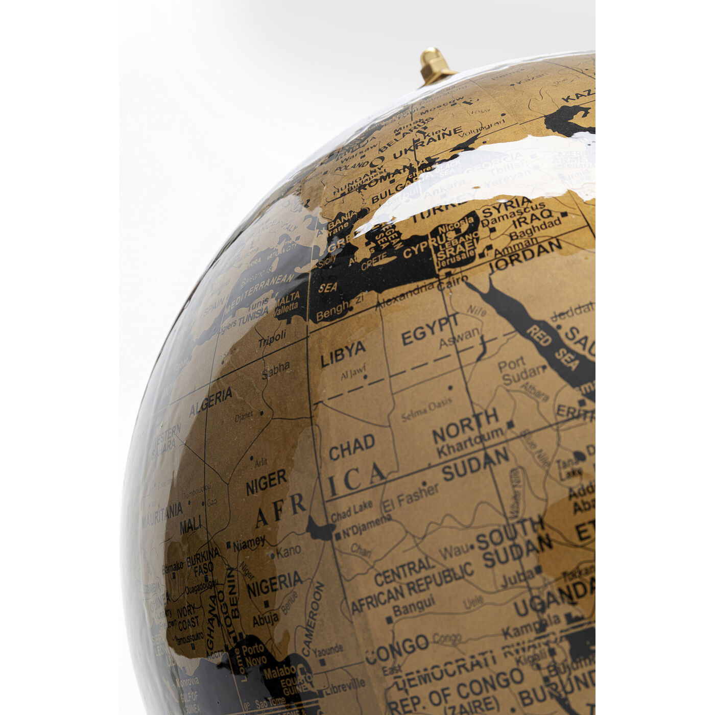 Объект декоративный Globe Top Gold 47 см