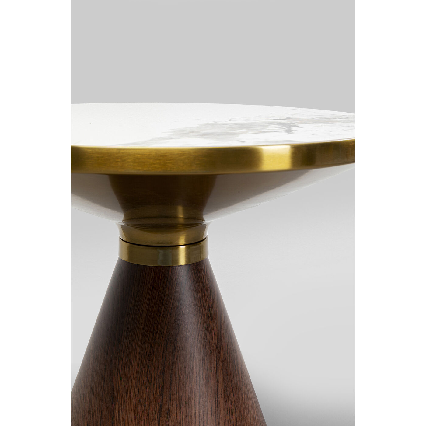 Стол кофейный Cono Marble Ø50 см