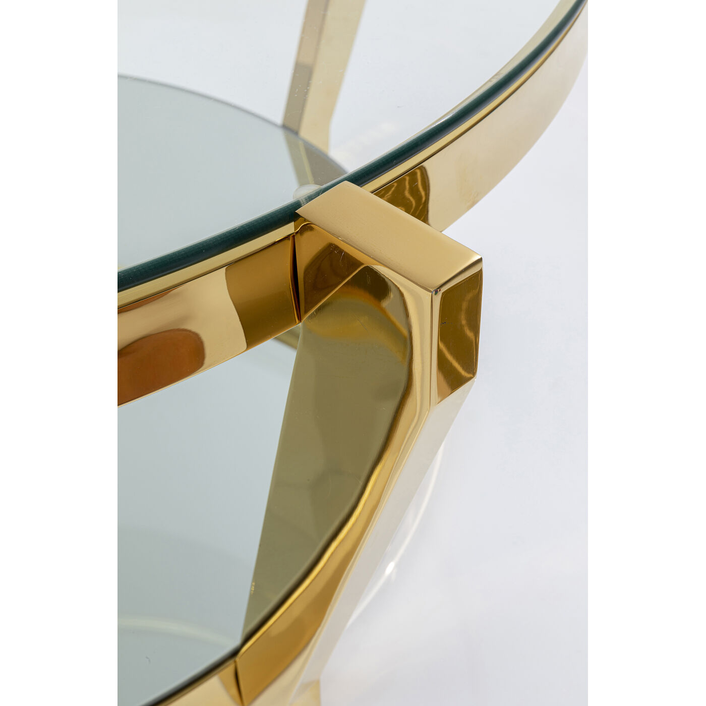 Стол кофейный Monocolo Gold Ø90 см