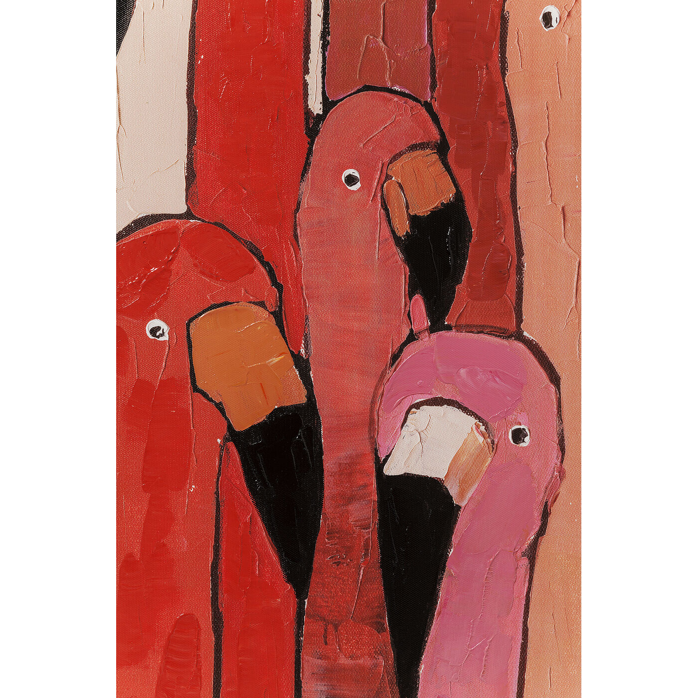 Картина Touched Flamingo Meeting 90x120 см