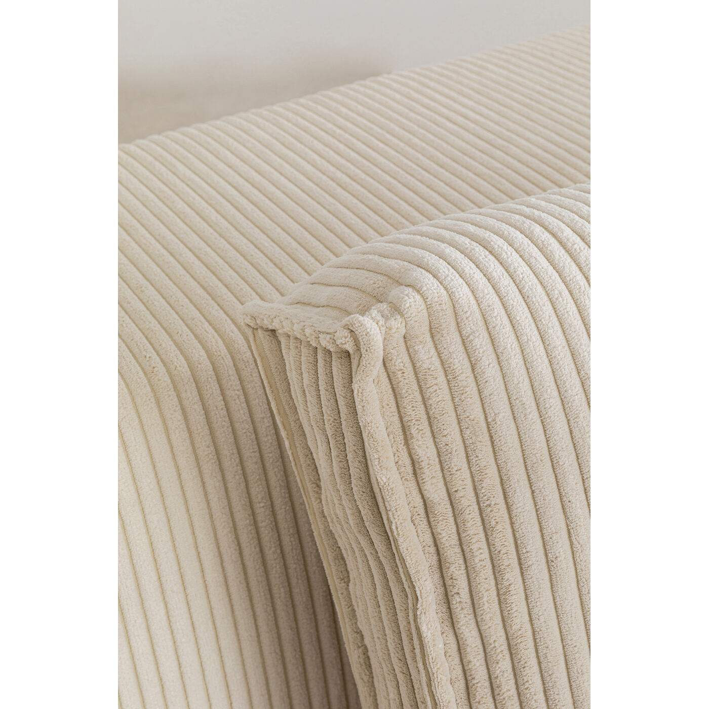 Диван правосторонний угловой Infinity Ottomane Cord Creme Right