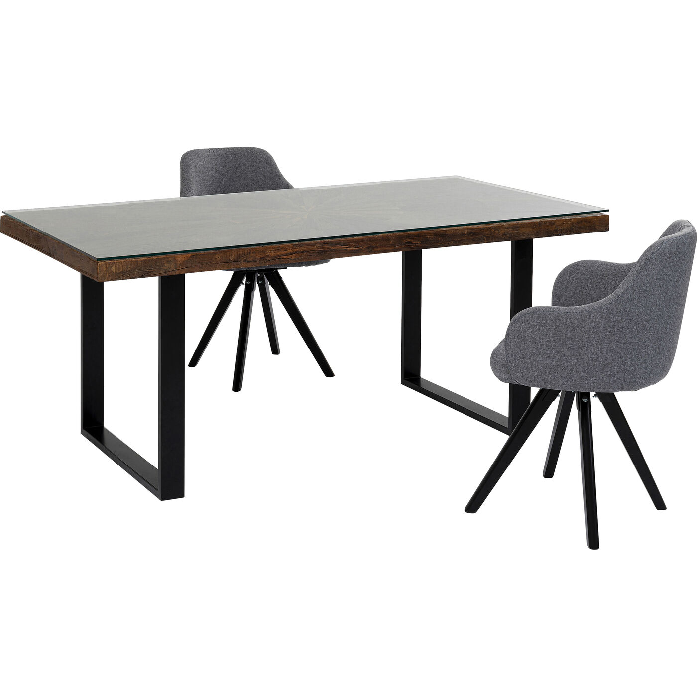 Стол Conley Black 180x90 см