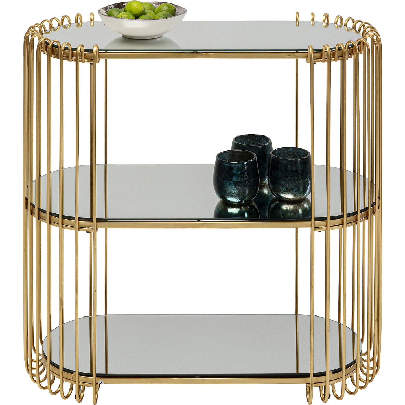 Консоль Wire Brass 81x78 см