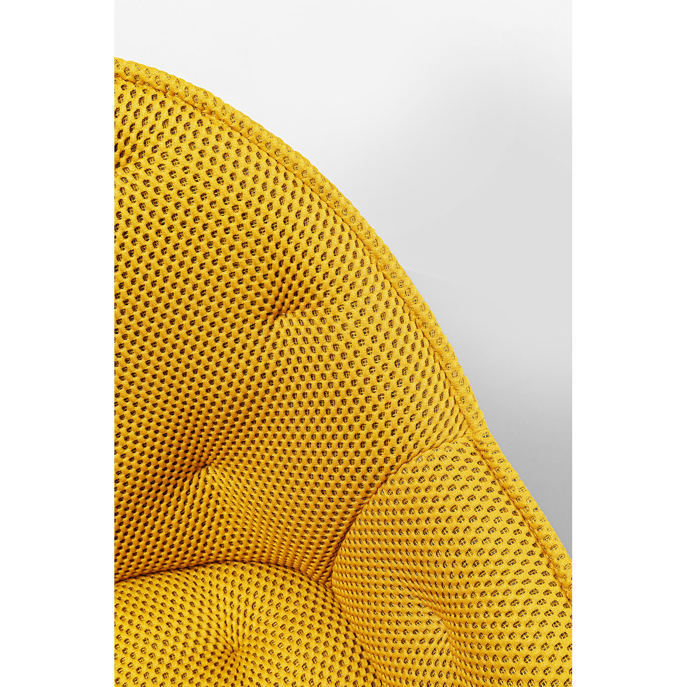 Стул вращающийся Carlito Mesh Yellow