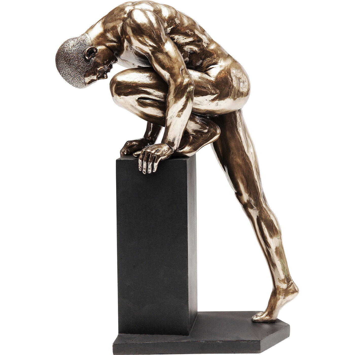 Фигура декоративная Nude Man Stand Bronze 35 см