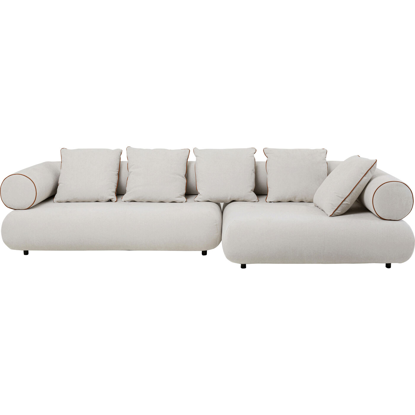 Диван правосторонний угловой Splendido Creme Right 327cm