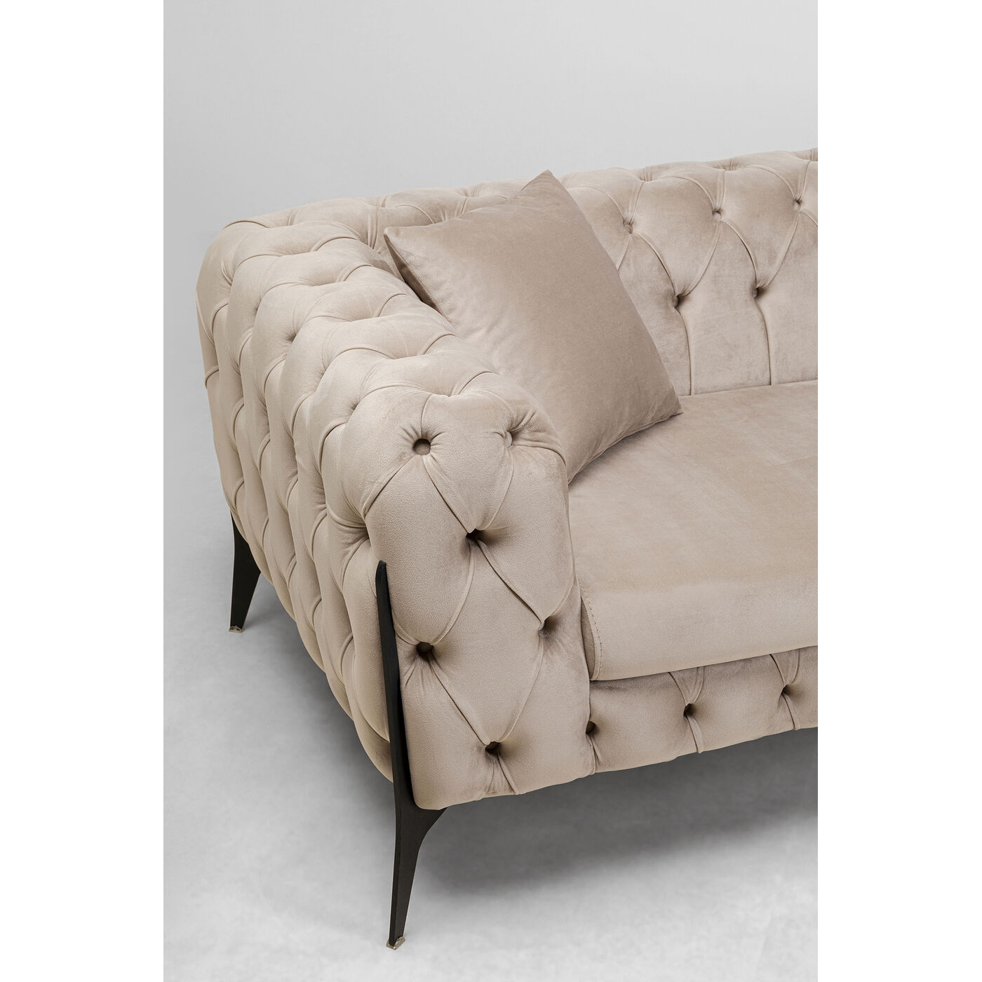Диван угловой Bellissima Velvet Taupe Right 240x180 см