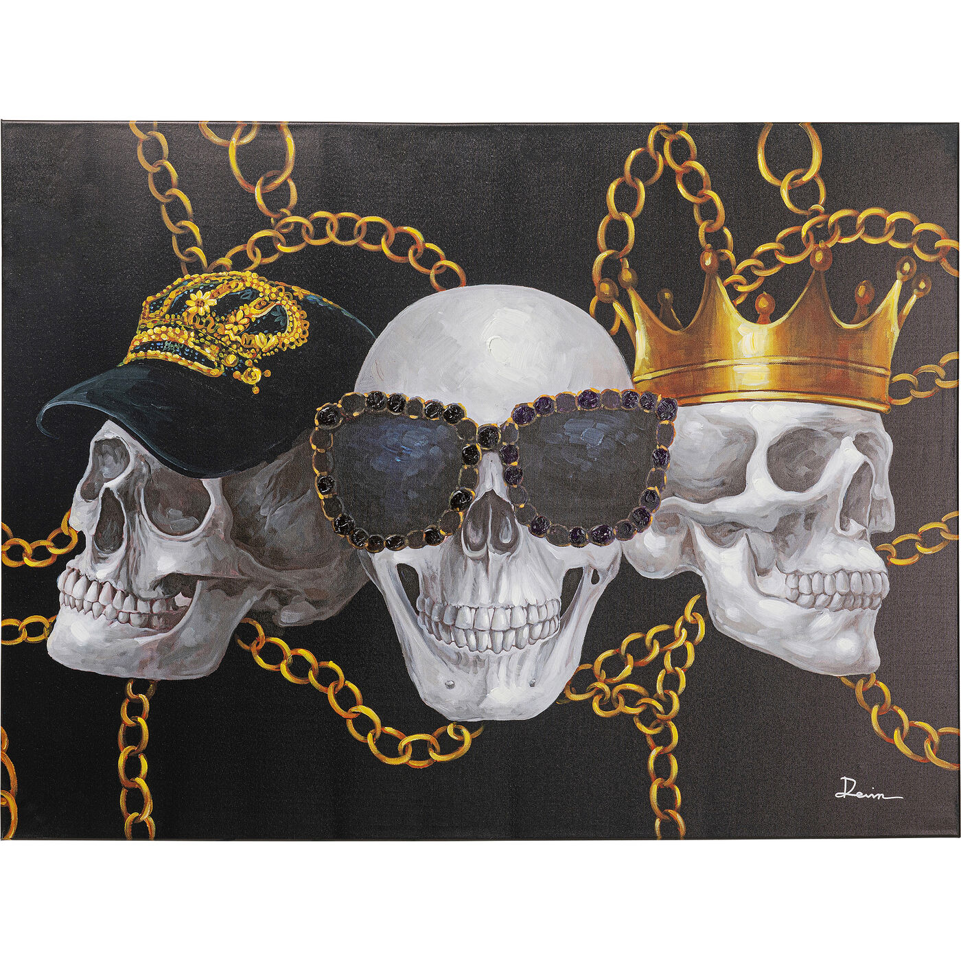 Картина Skull Gang 90x120 см
