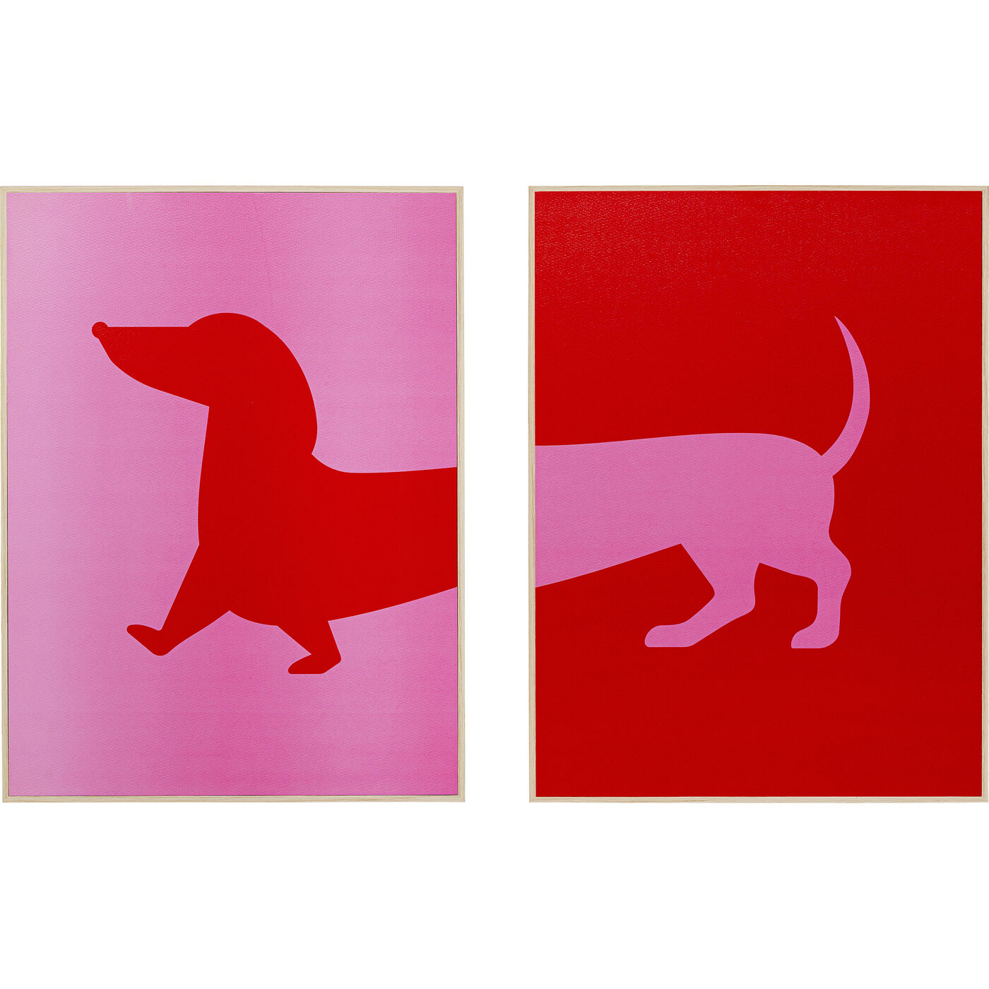Картина в раме Dog Frankie (2 шт)