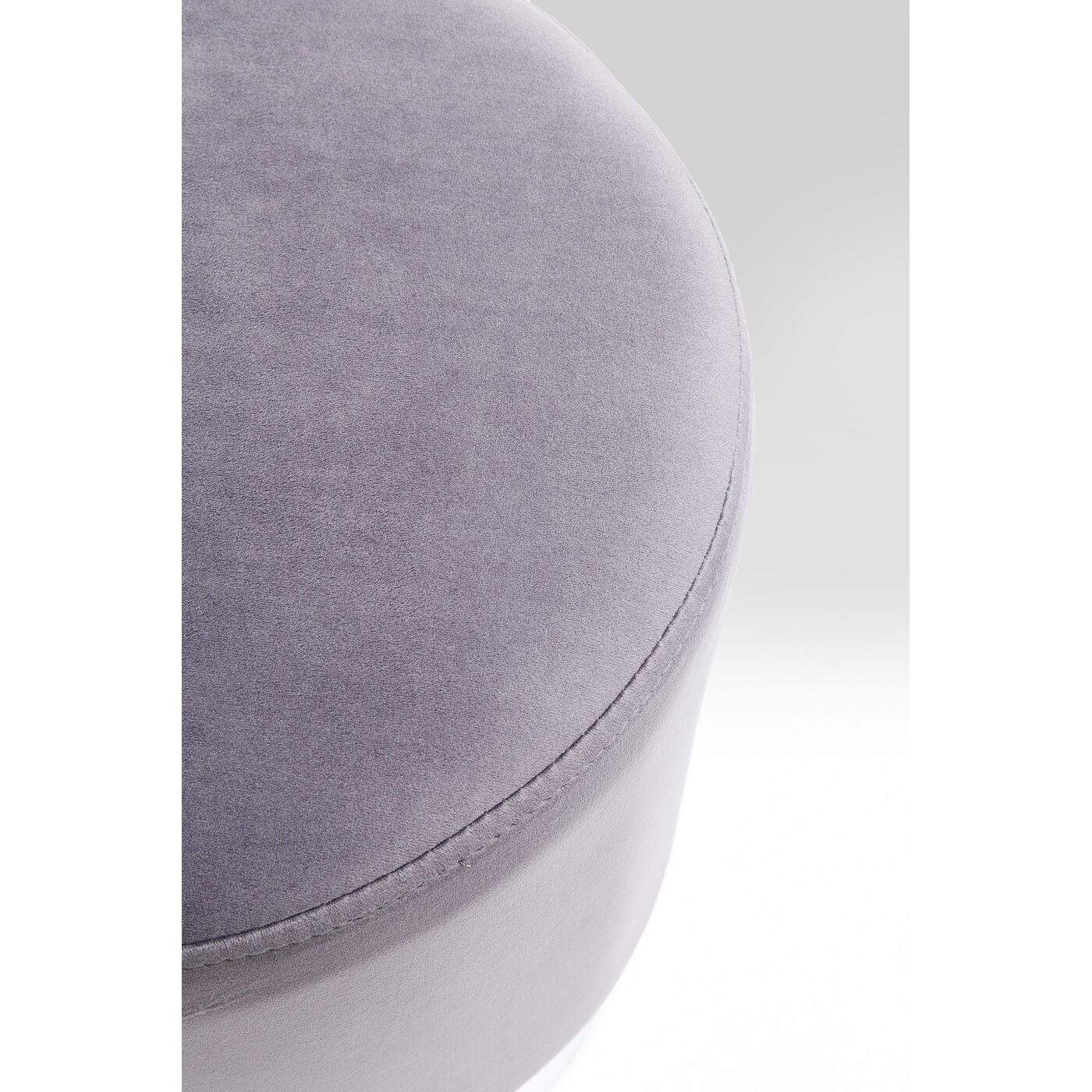 Пуф Cherry Light Grey Silver Ø35 см