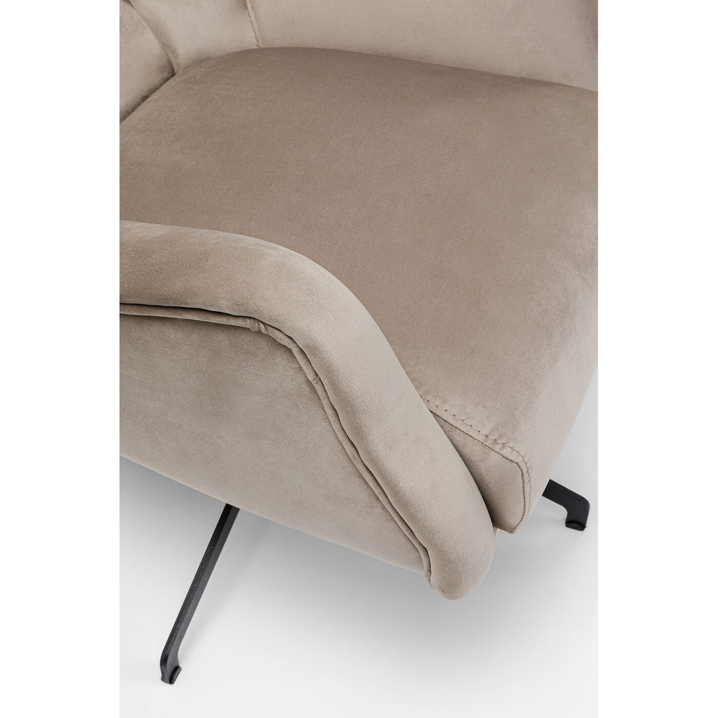 Кресло вращающееся Bellissima Velvet Beige