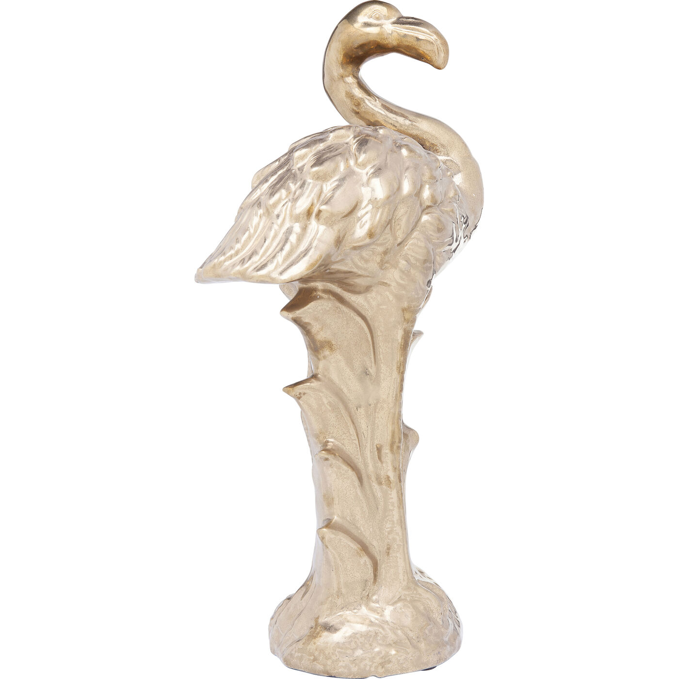 Фигура декоративная Crane Front Gold