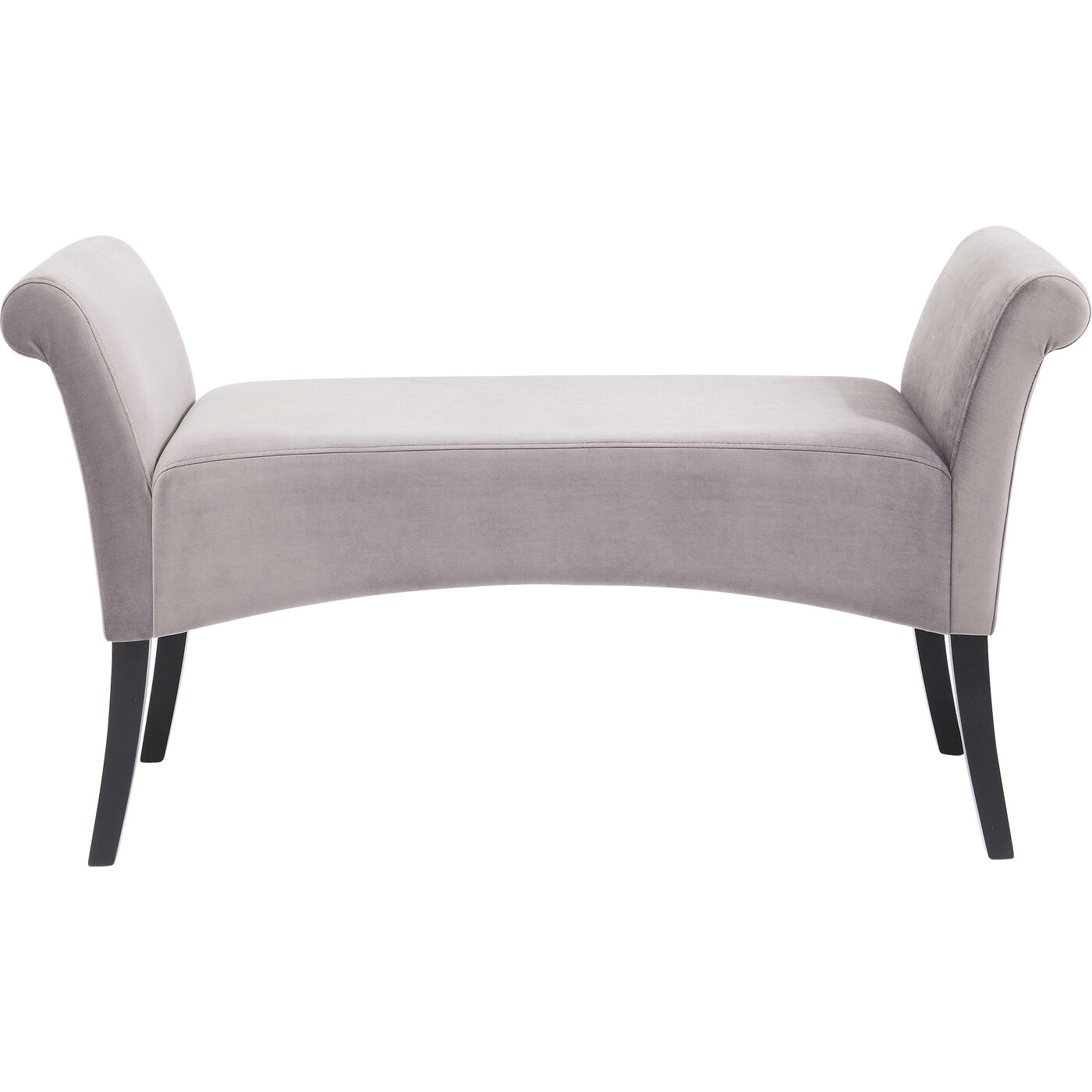 Скамья Motley Velvet Silvergrey
