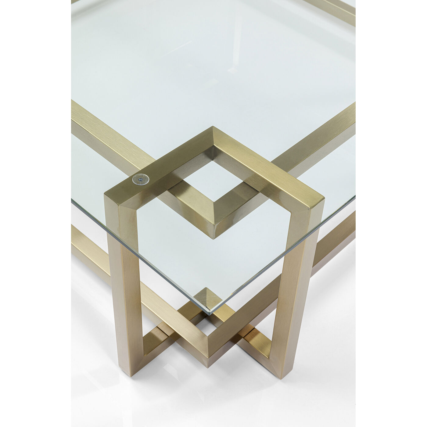Стол кофейный Clara Gold 120x120