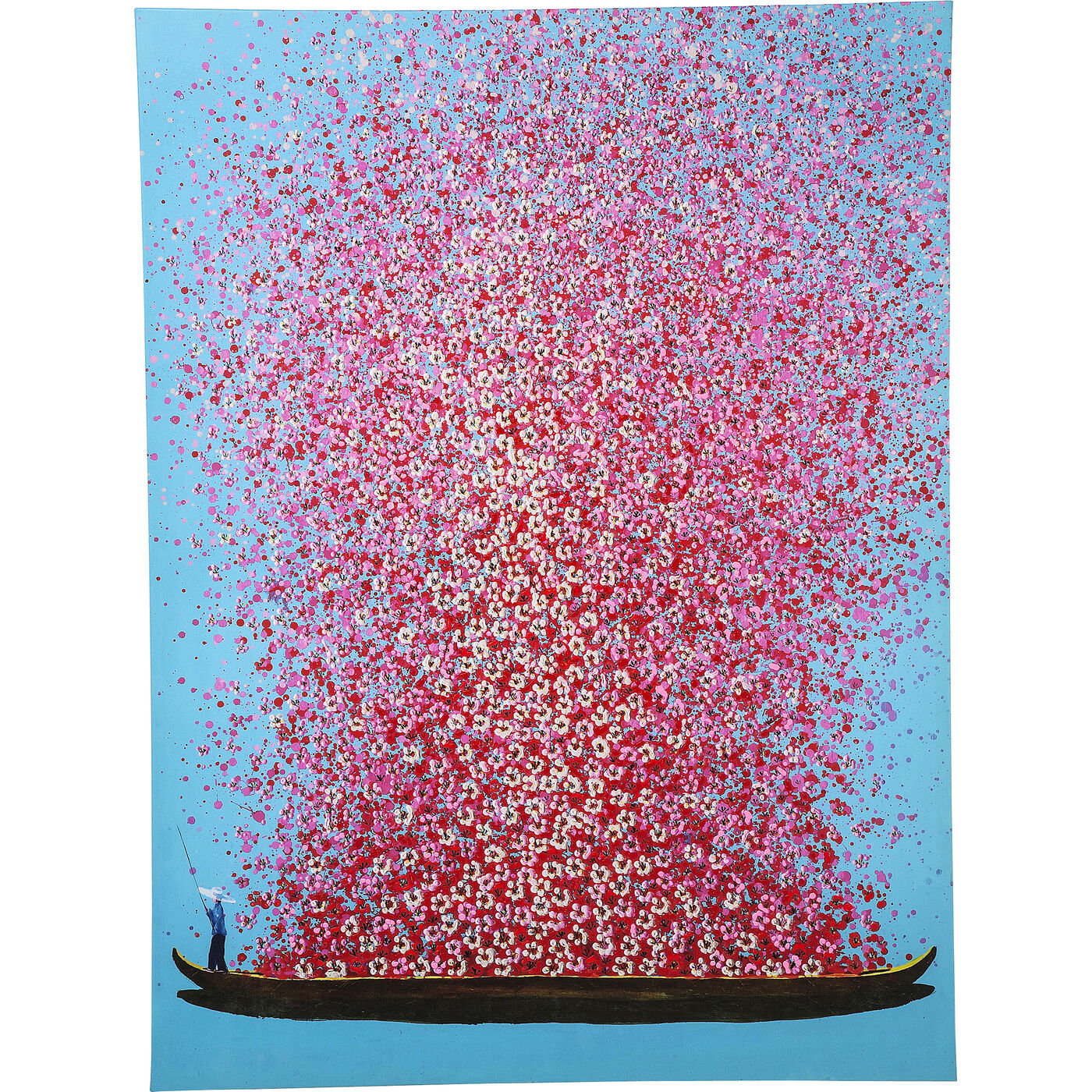 Картина Flower Boat 160x120 см