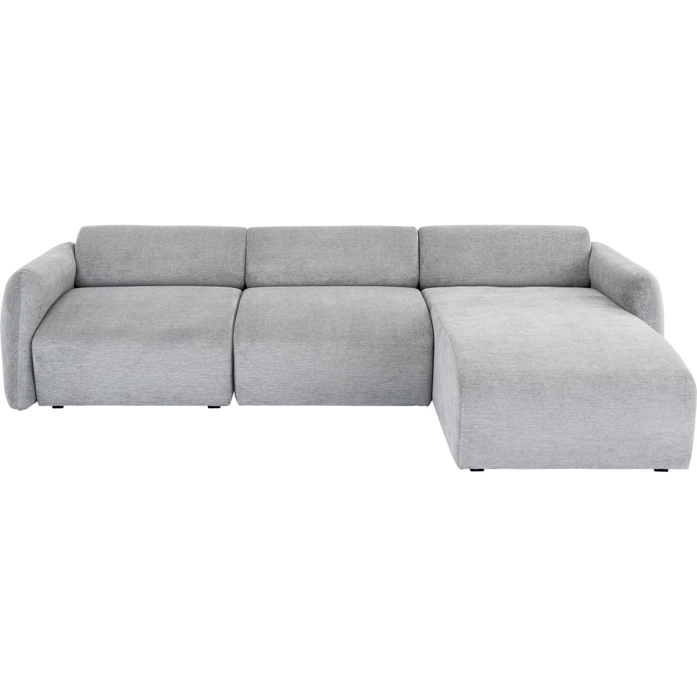 Диван правосторонний угловой Lucca Grey Right 255 см