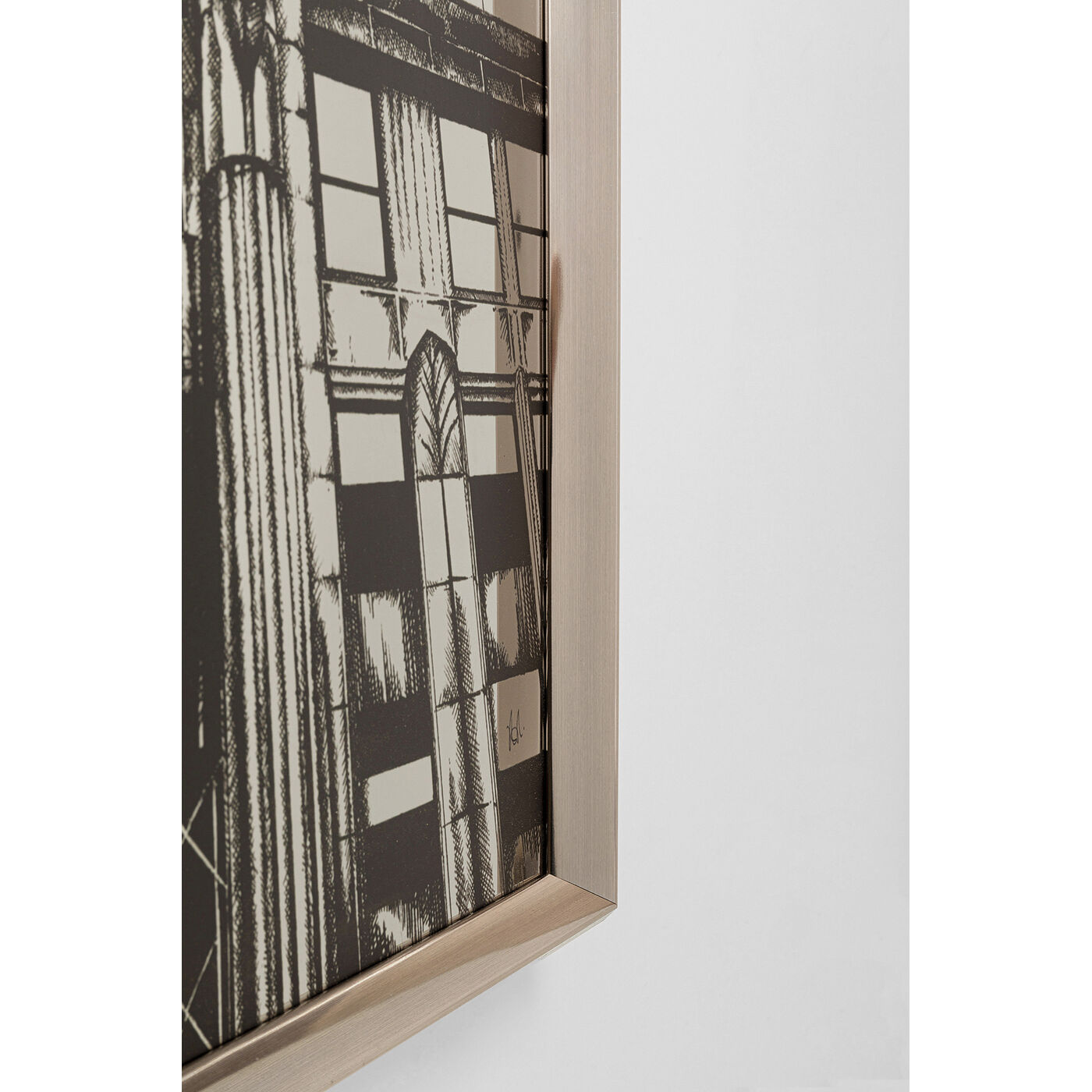 Картина в раме Empire State Mirror 77x130 см