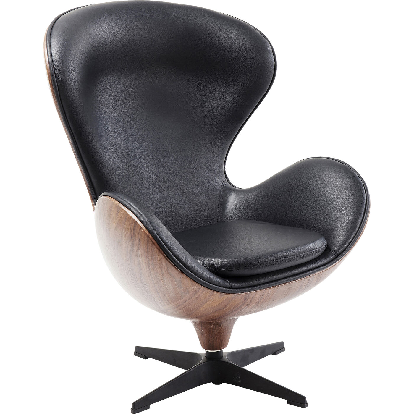 Кресло вращающееся Loung Black Walnut