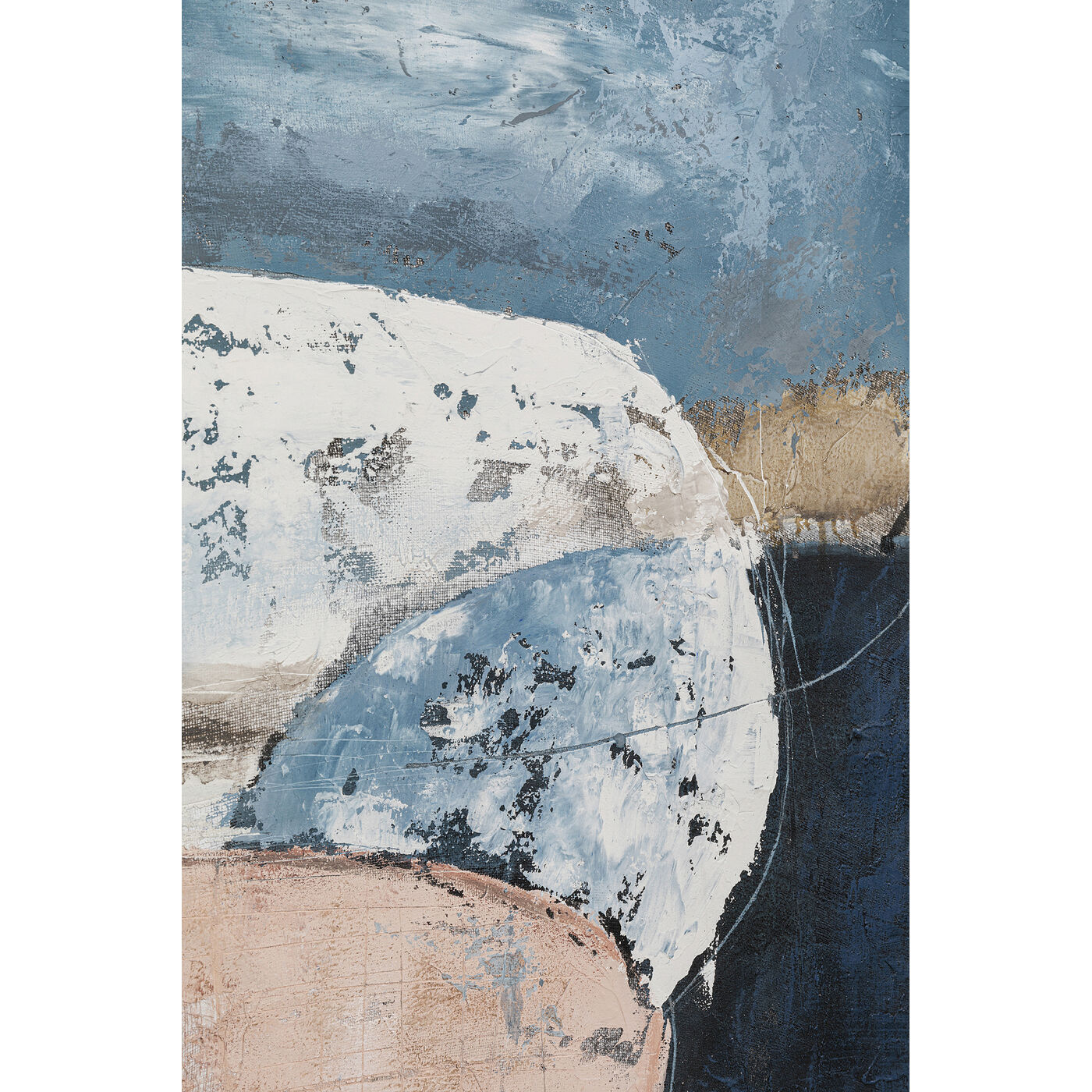 Картина на холсте Art Ovals 90x120 см