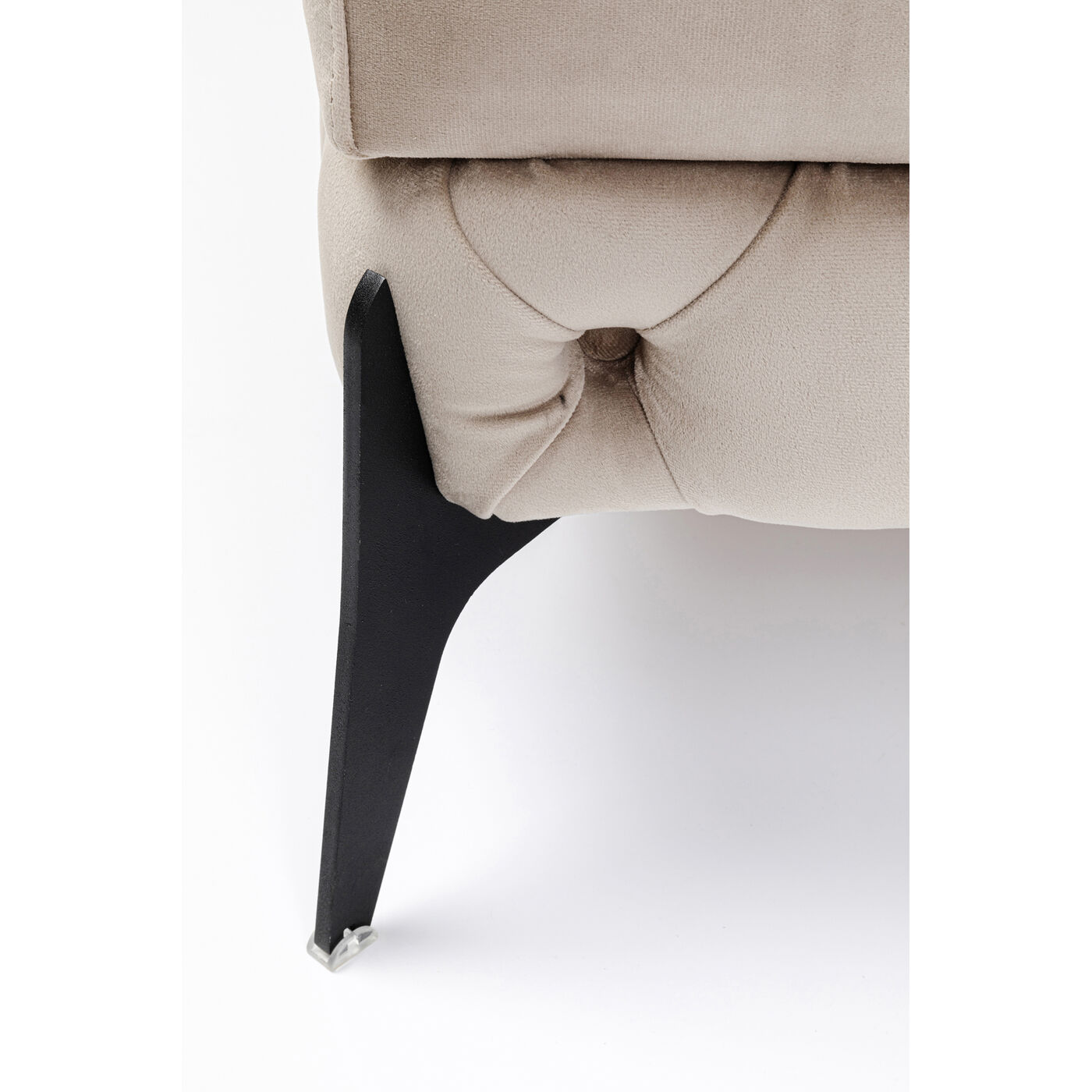 Пуф Bellissima Velvet Beige 80 см