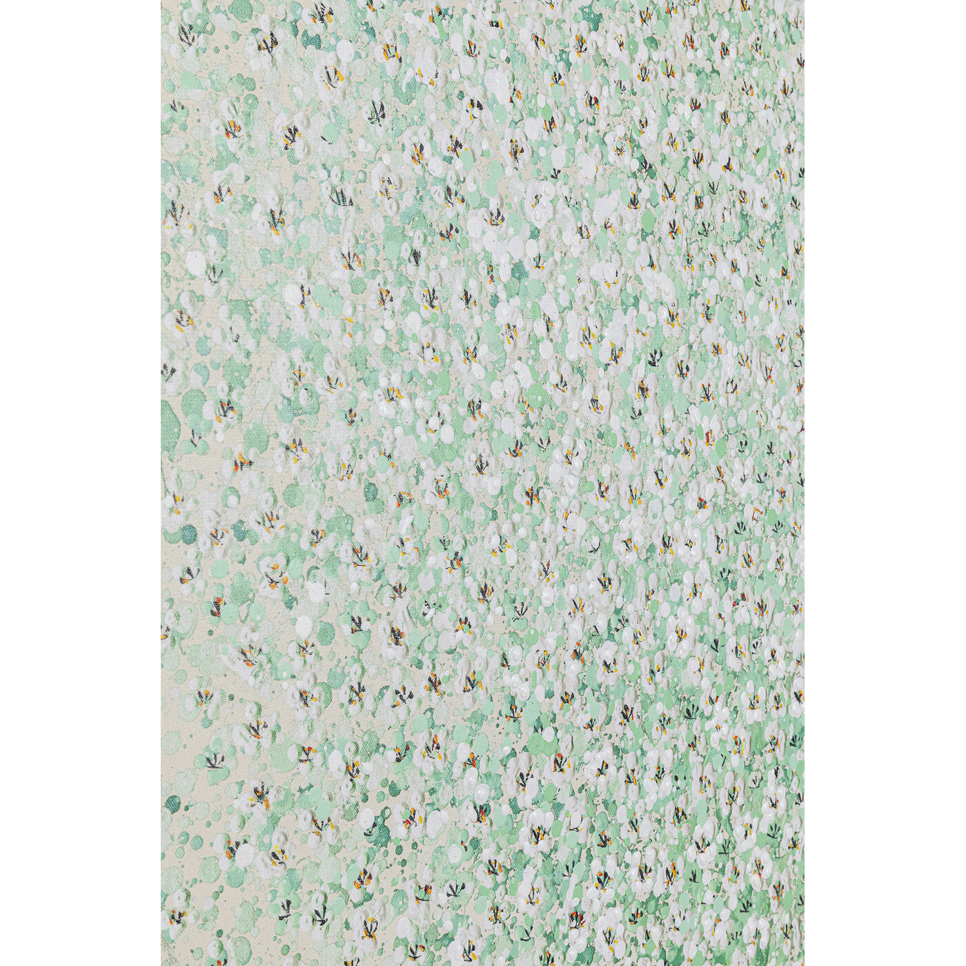 Картина на холсте Flower Boat Beige Green 40x50cm