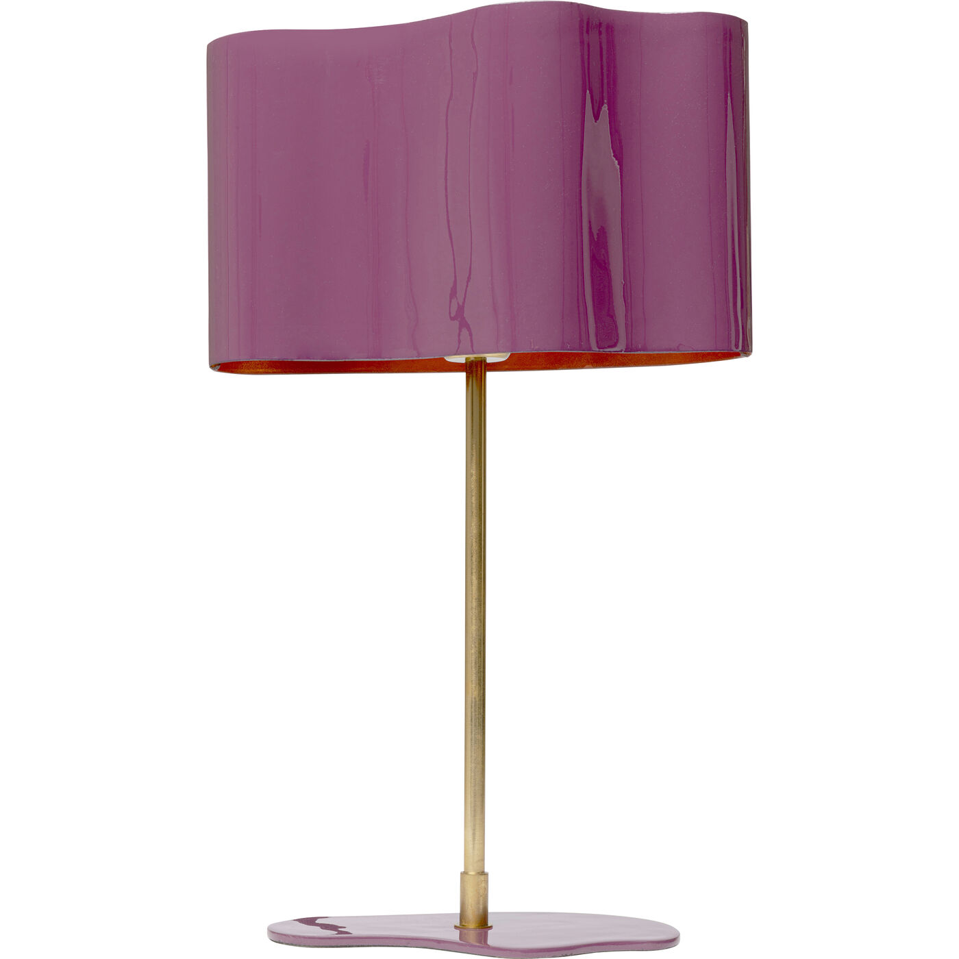 Светильник настольный Cloudy Oval Plum 49cm