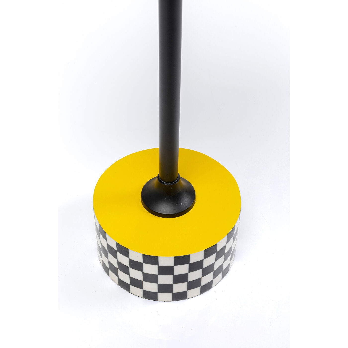 Стол приставной Domero Race Yellow Ø25 см