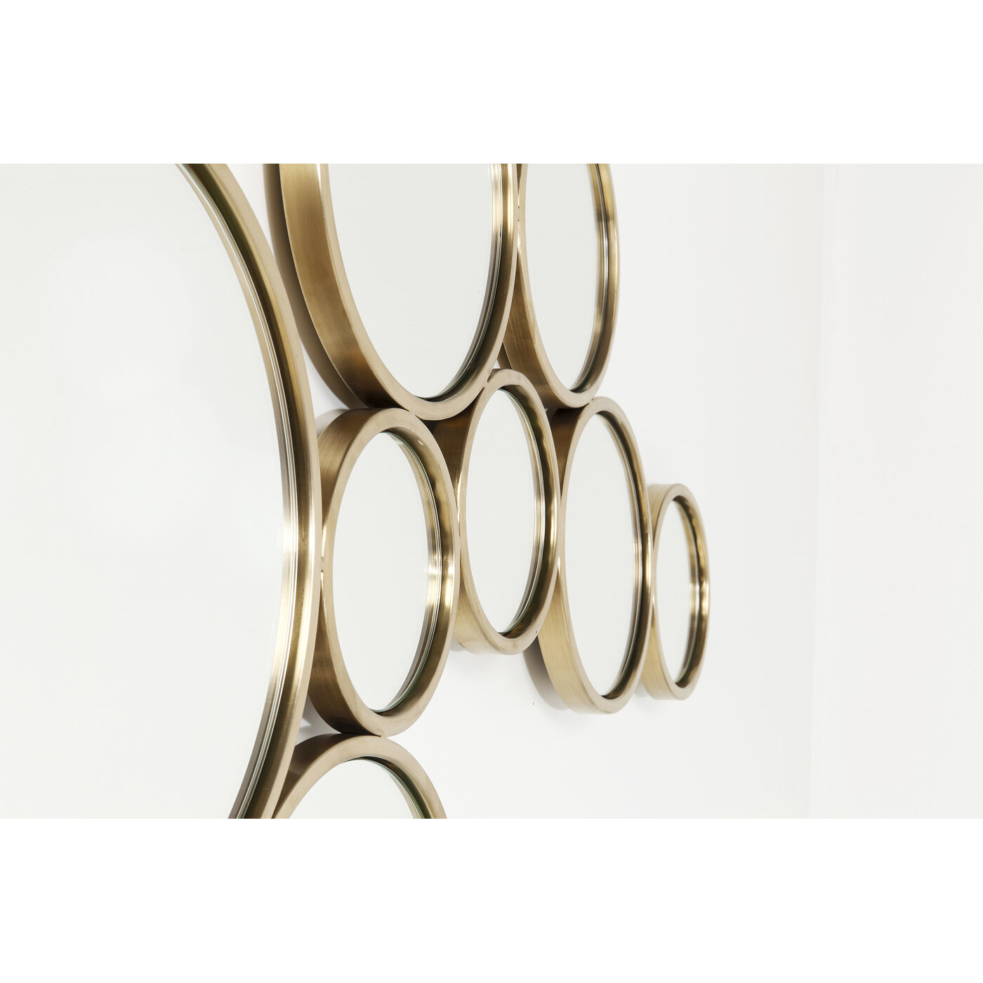 Зеркало Bubbles Brass 93x138 см