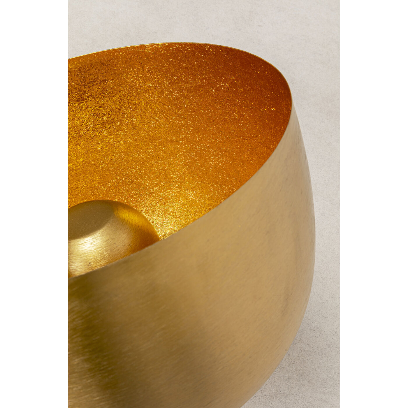 Светильник напольный Apollon Smooth Gold Ø35 см